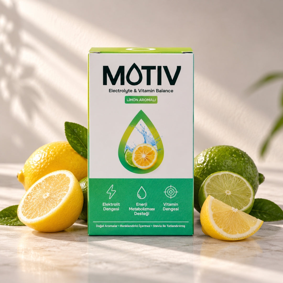 MOTIV Limon Aromalı — Electrolyte & Vitamin Balance