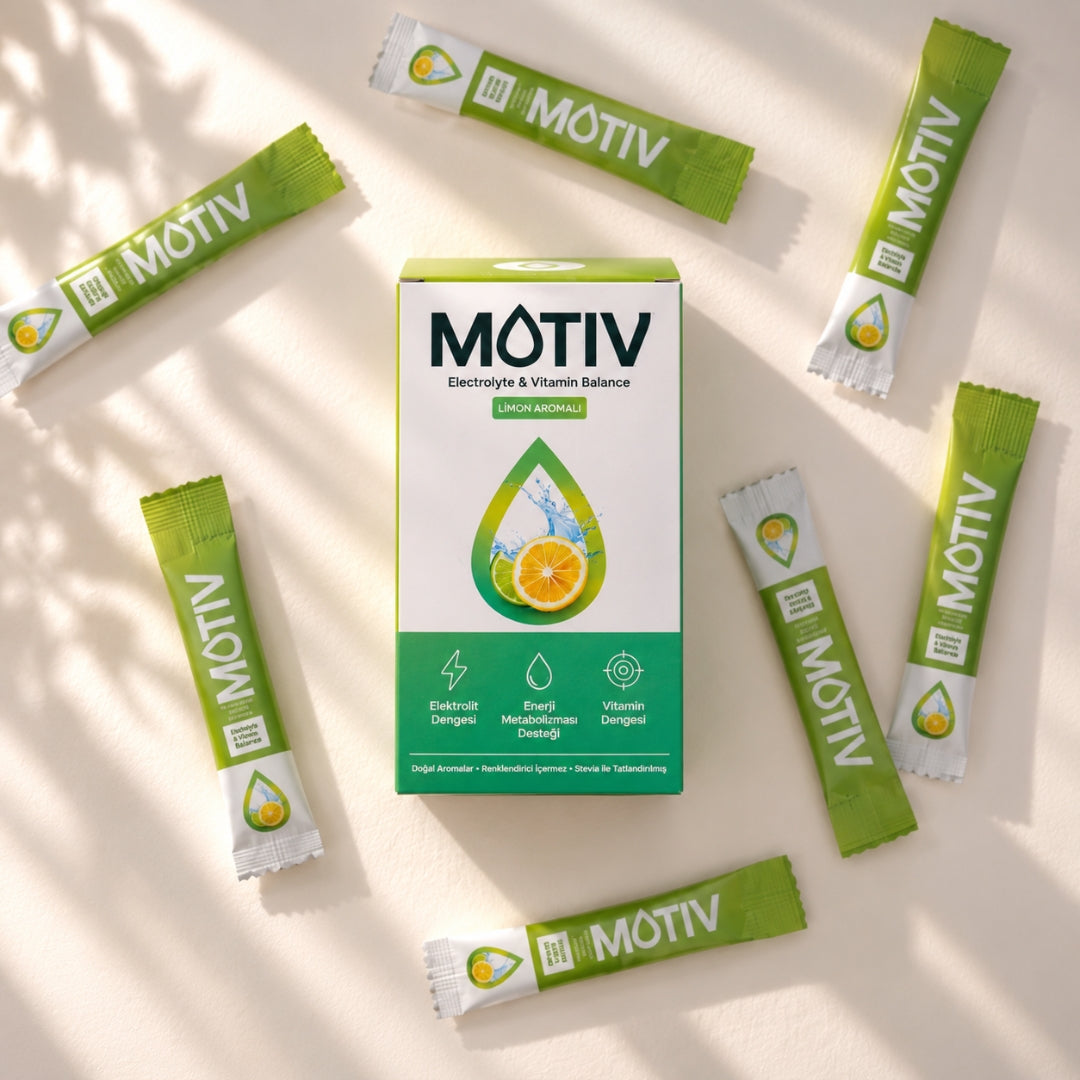 MOTIV Limon Aromalı — Electrolyte & Vitamin Balance